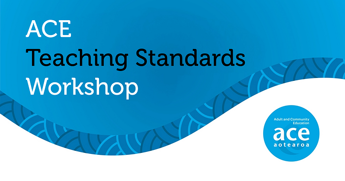 ACE Teaching Standards Online Workshops logo